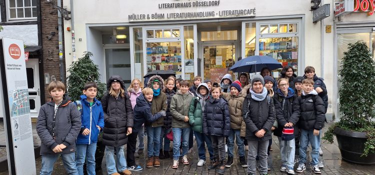 Lesung im Heinrich Heine Haus – ein Ausflug mit der Klasse 6B